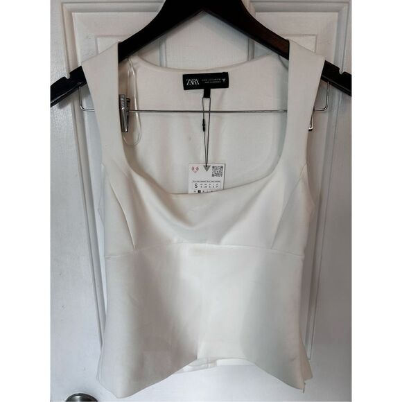 Zara white top size small - Picture 1 of 5